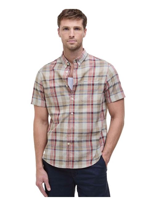 Hillway shirt whashed stone BARBOUR | MSH5093 MSH.OL31